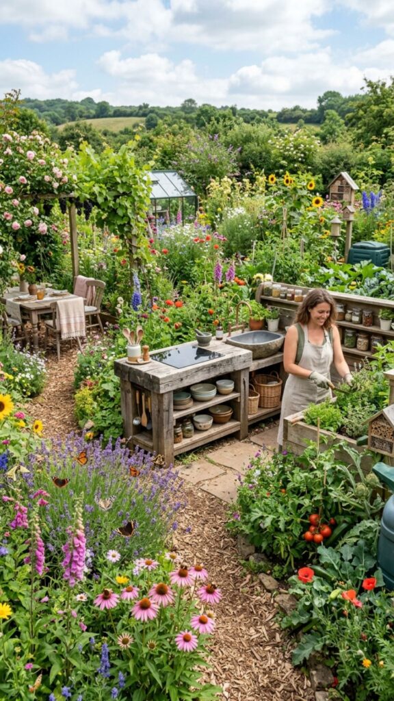 16. Bug-Friendly Cooking Garden