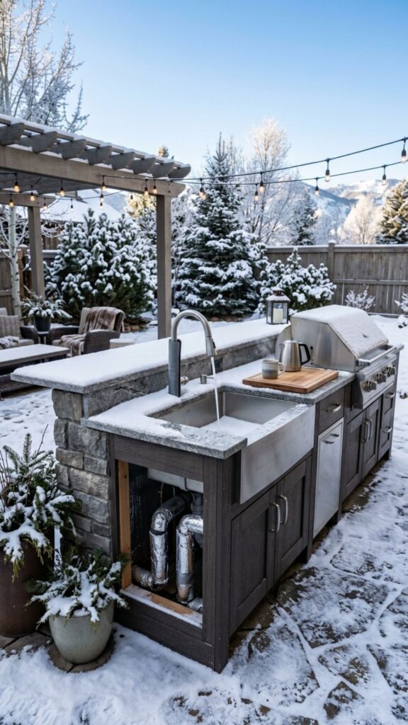 16. Build with Freeze-Proof Plumbing