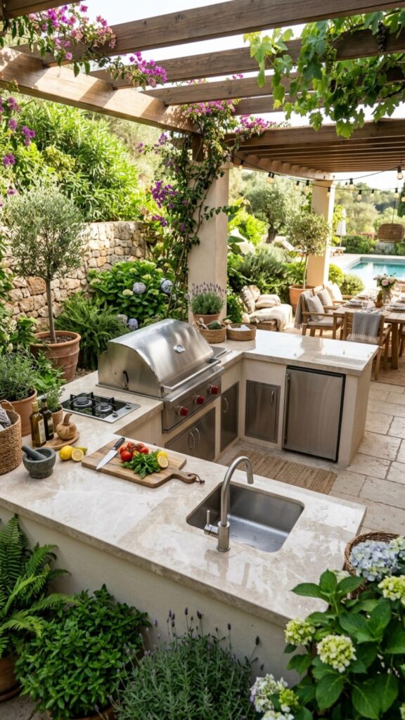 16. Choose Weatherproof Countertops