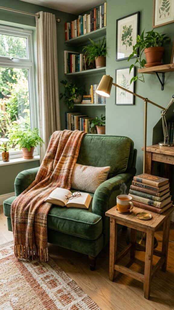 16. Create a Cozy Reading Corner