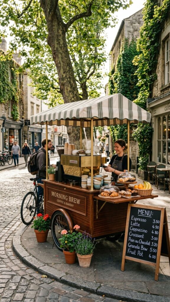 16. Create a Portable Coffee and Breakfast Station