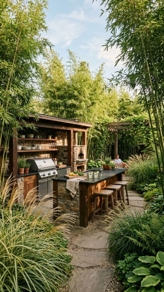 16. Feature Ornamental Grasses and Bamboo