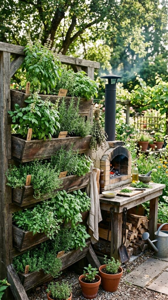 16. Grow a Living Herb Wall
