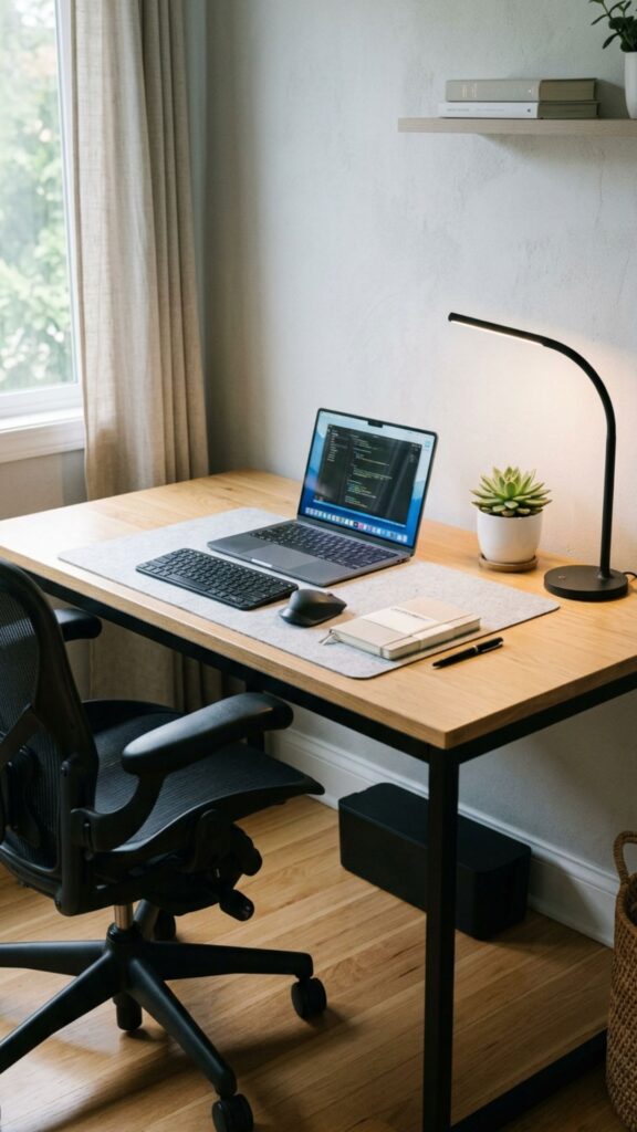 16. Hide Cables for a Cleaner Look