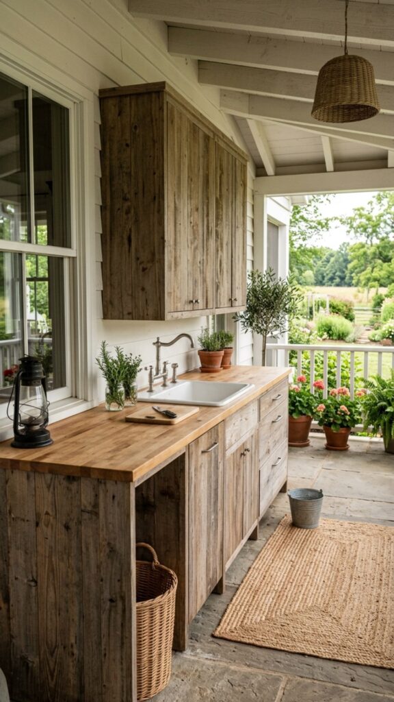 16. Include Hidden Storage for a Cleaner Look