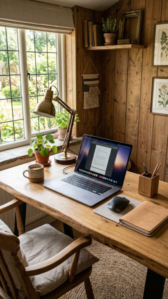 16. Mix Modern Technology with Cottage Design