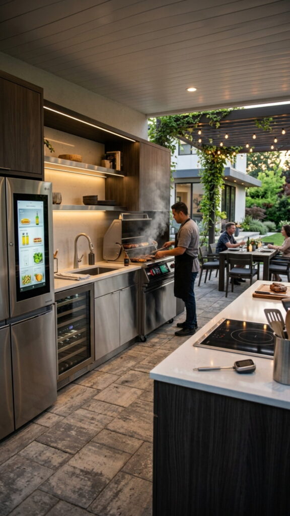 16. Smart Kitchen with Modern Appliances