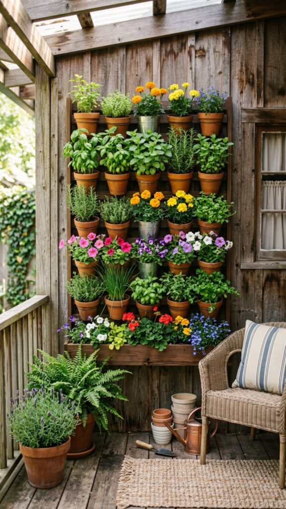 16. Try a Vertical Garden