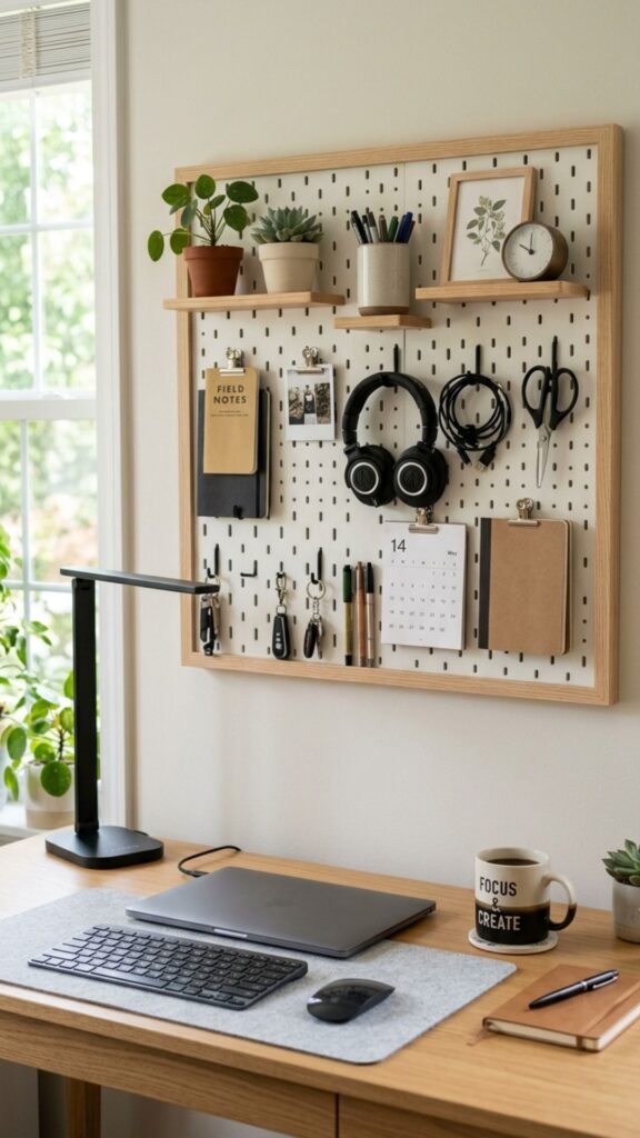 16. Turn an Empty Alcove Into an Office