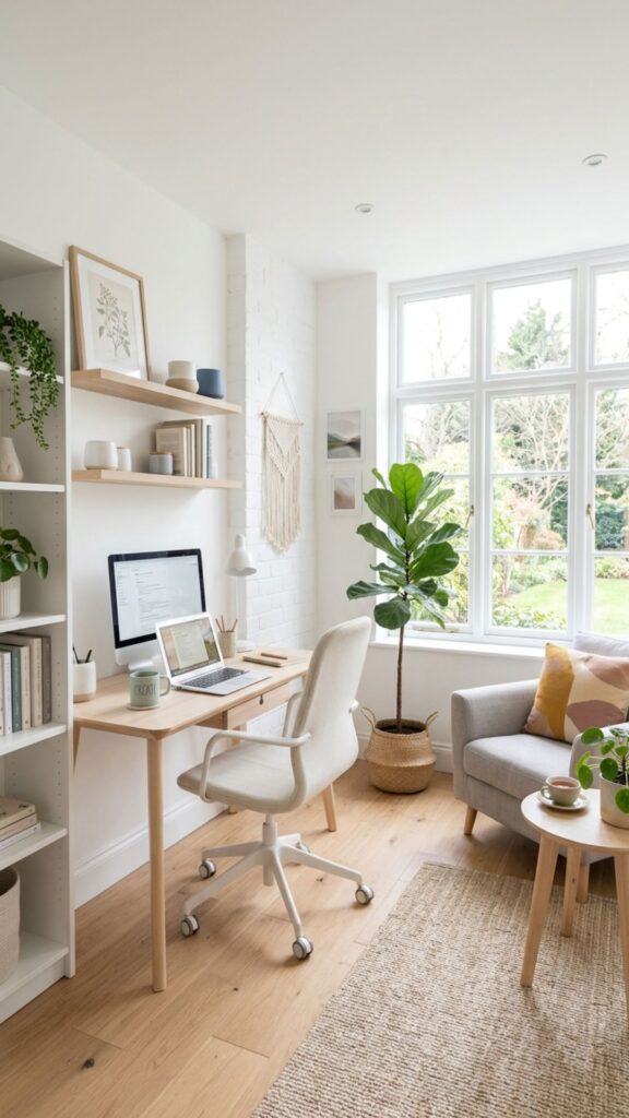 16. Use Light Colors to Make the Workspace Feel Bigger