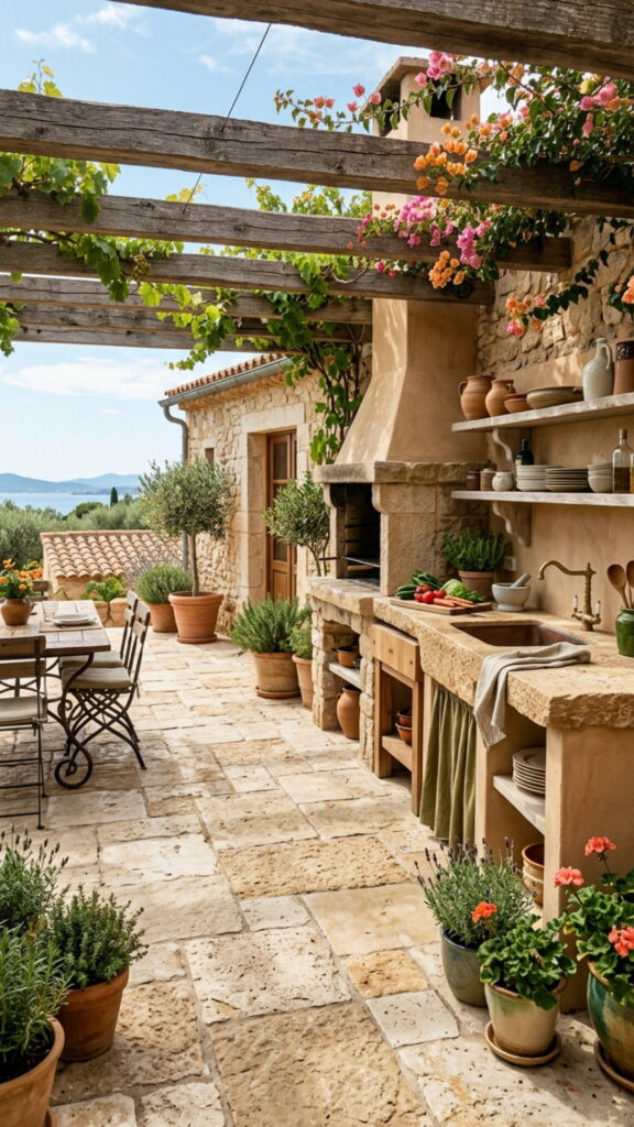 16. Use Natural Stone Flooring