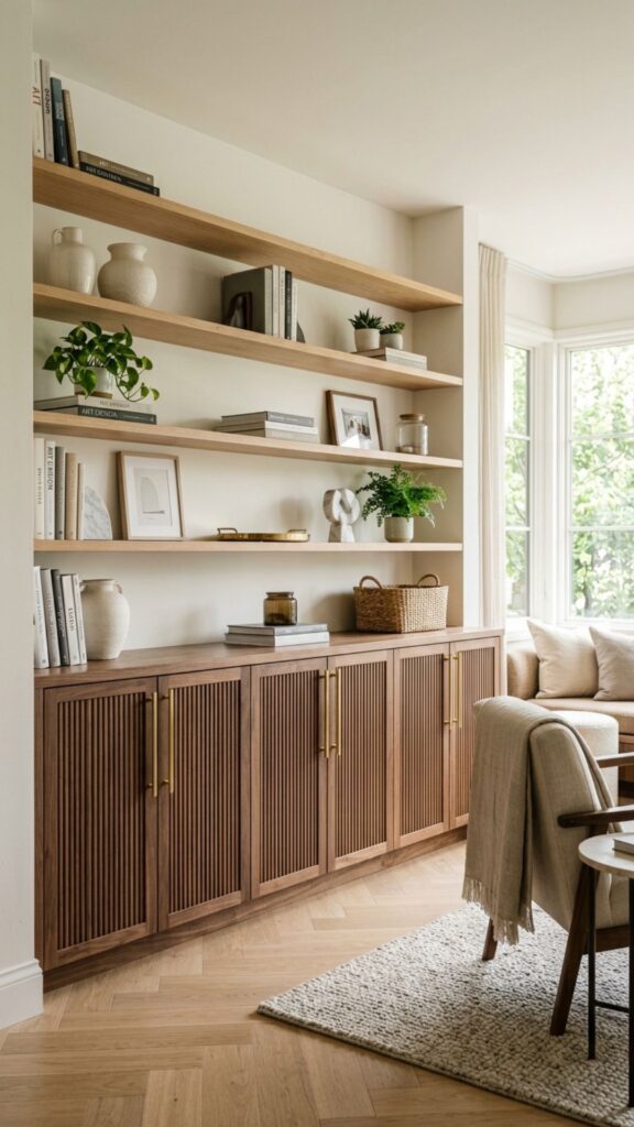 16. Use Stylish Closed Storage