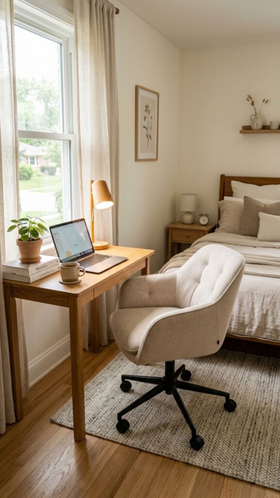 16. Use an Office Chair That Fits the Decor
