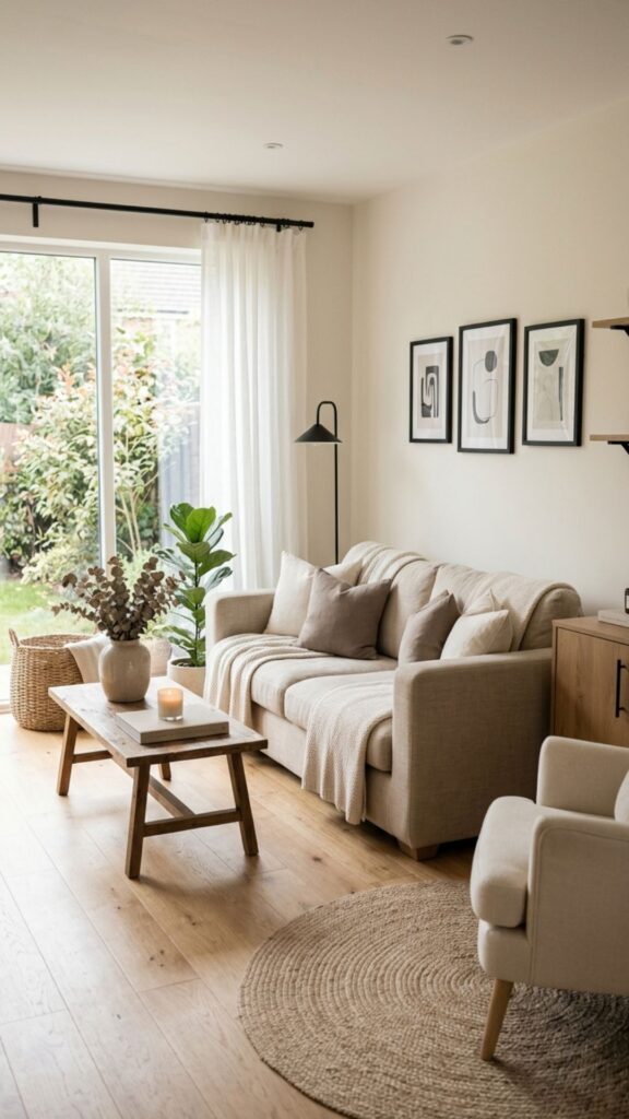 17. Add Black Accents for Gentle Contrast