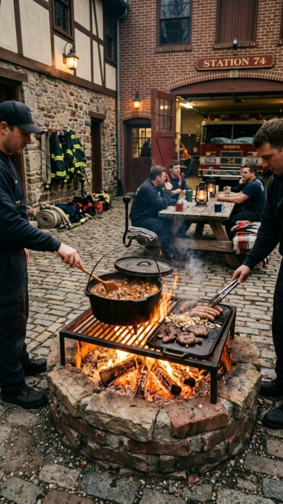 17. Add a Cast-Iron Cooking Setup