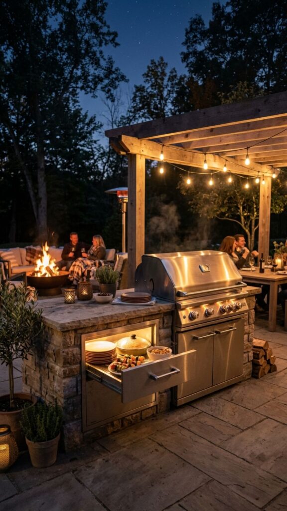 17. Add a Warming Drawer or Heated Storage