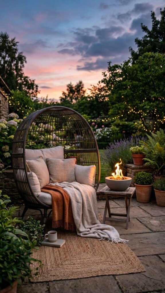17. Bring Warmth With a Small Fire Element