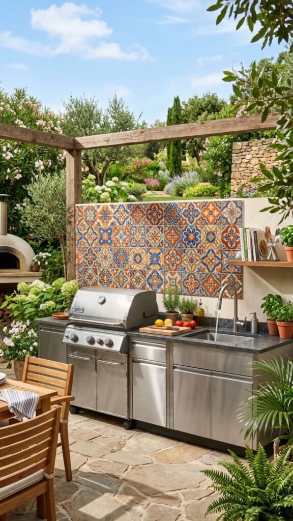 17. Choose a Statement Backsplash