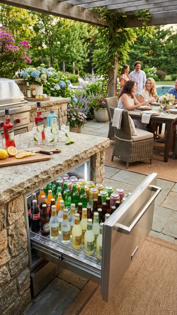 17. Create a Drink Cooler Drawer