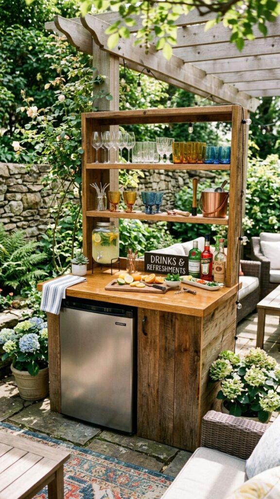 17. Create a Small Beverage Station