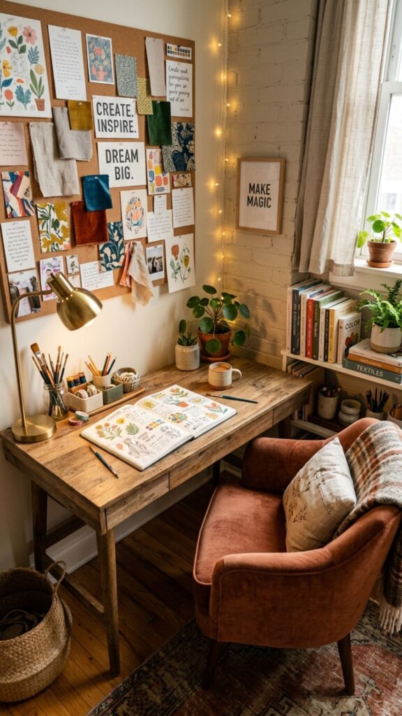 17. Create a Small Creative Corner