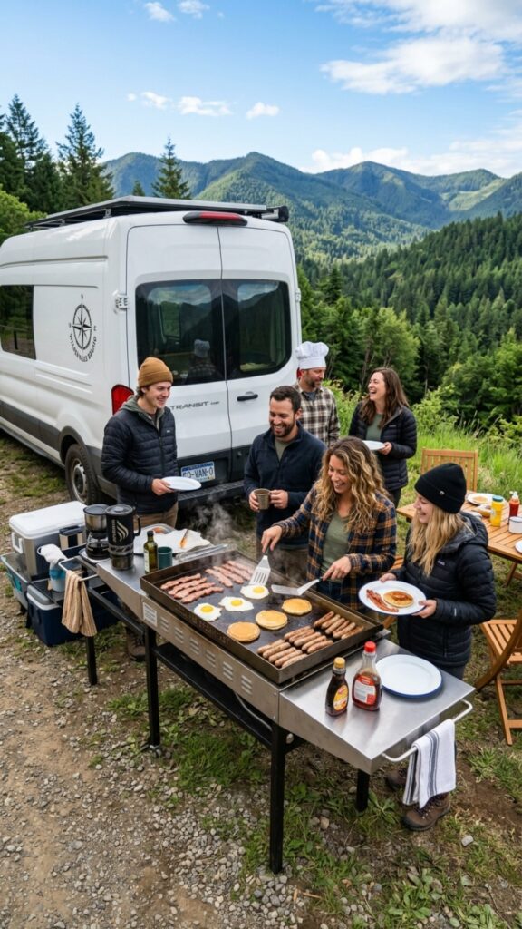17. Griddle-Top Tailgate Station — Feed the Whole Group