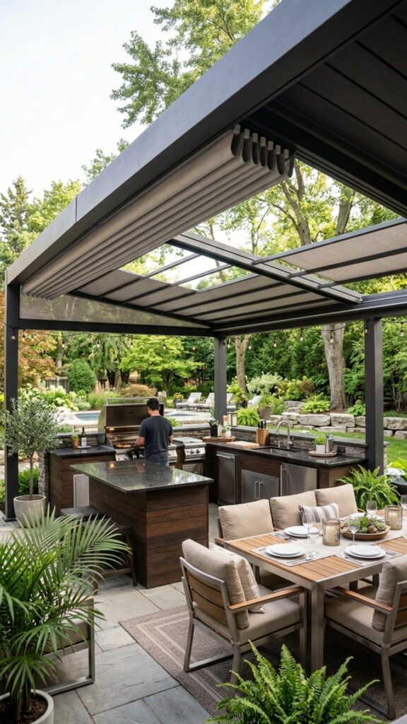 17. Install a Retractable Roof or Awning