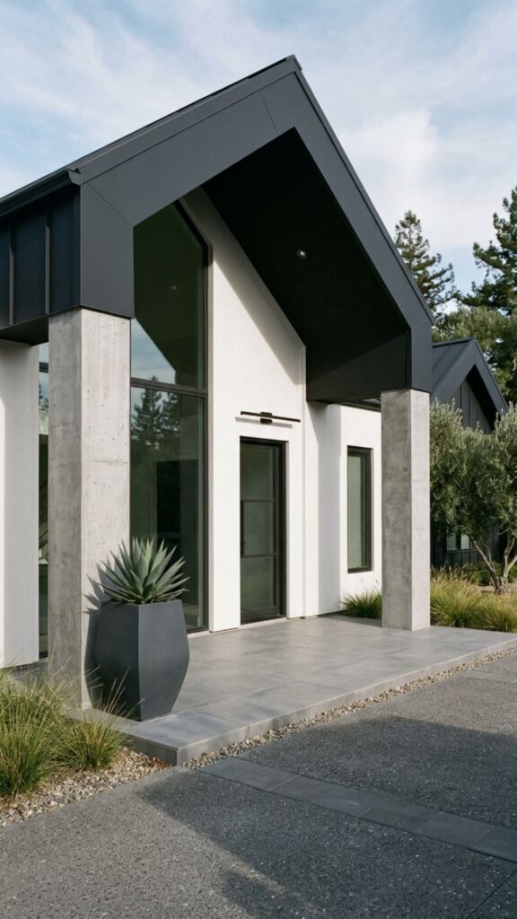 17. Modern Minimalist Gable