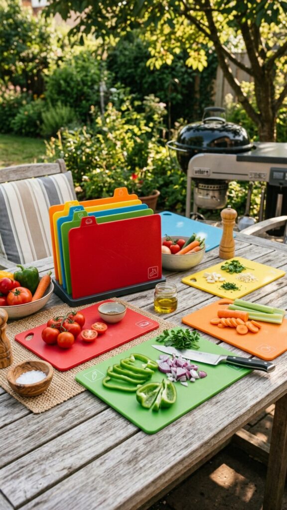 17. Portable Cutting Board Set