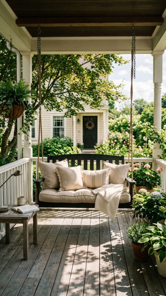 17. Swap in a Porch Swing or Hammock