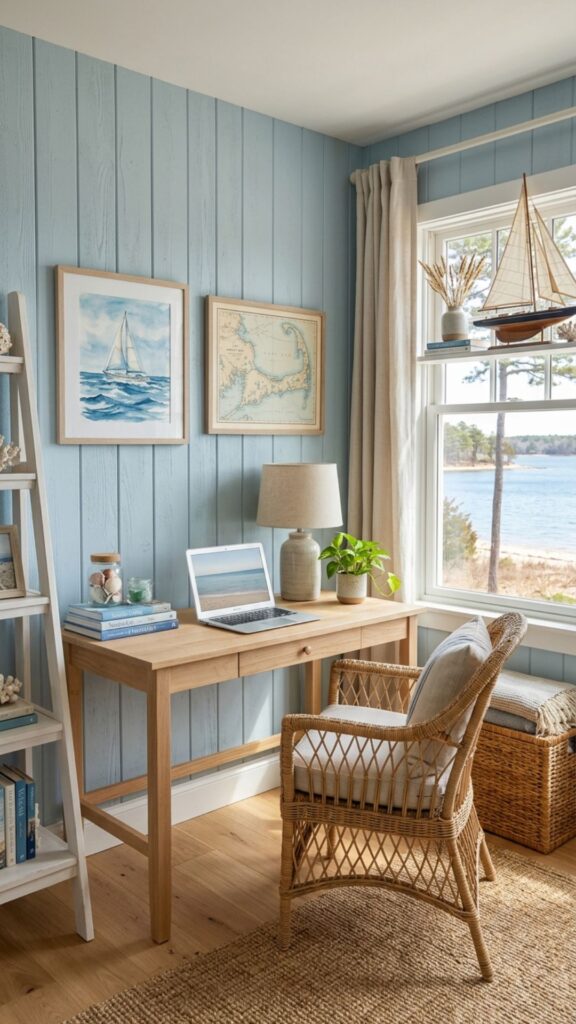 17. Try Vertical Shiplap for a Coastal Feel