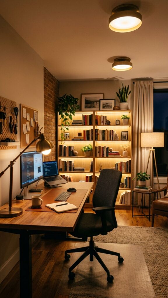 17. Use Layered Office Lighting
