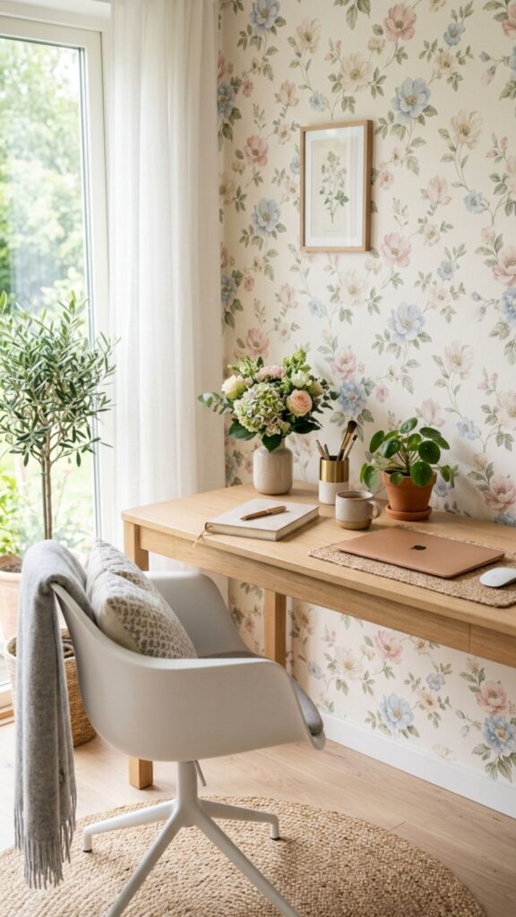 17. Use Wallpaper as an Accent