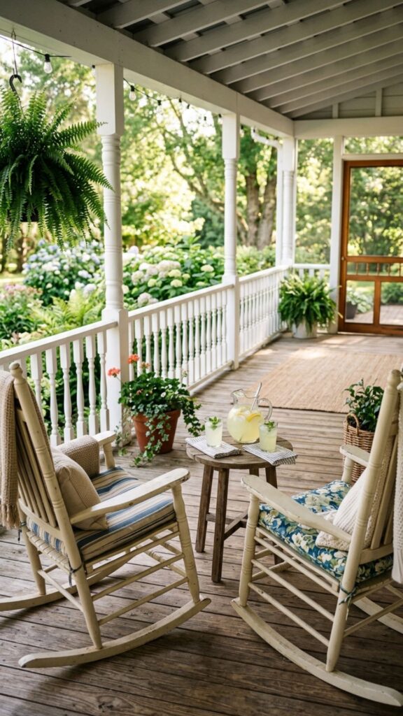 18. Add Comfortable Rocking Chairs