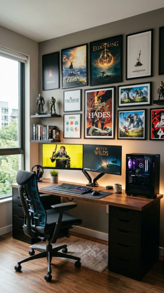 18. Add Personal Gaming Artwork
