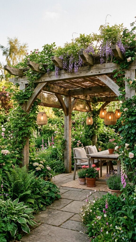 18. Add Sheltered Pergola Structures