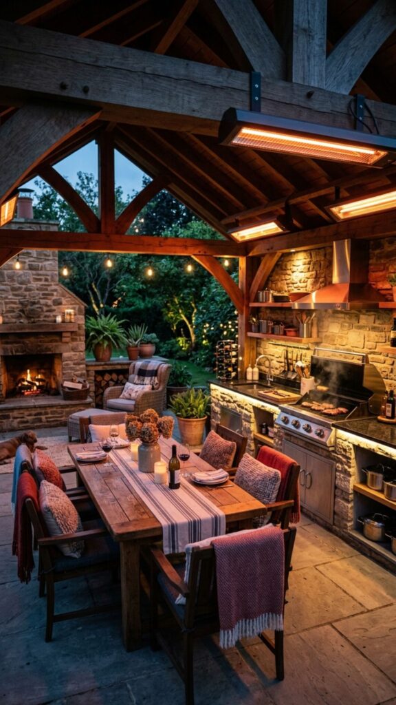 18. Choose a Freestanding Grill Gazebo