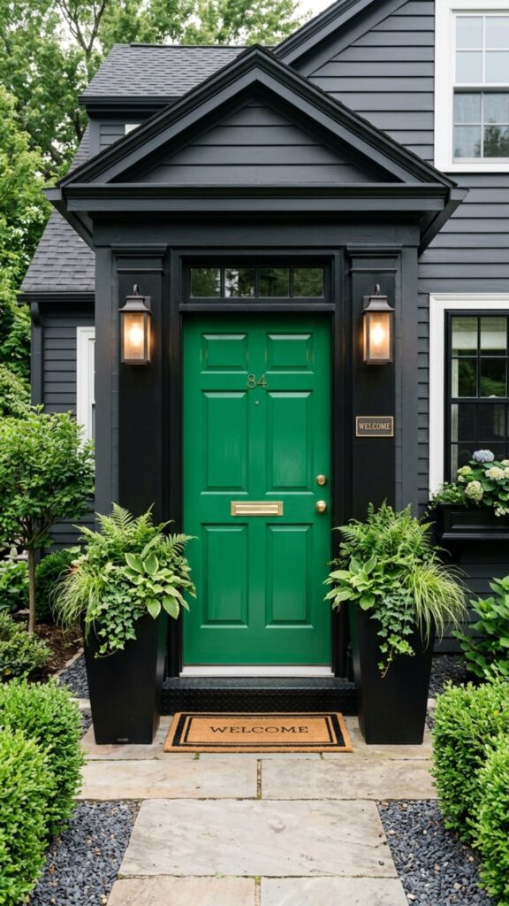 18. Create Contrast With Dark Accents