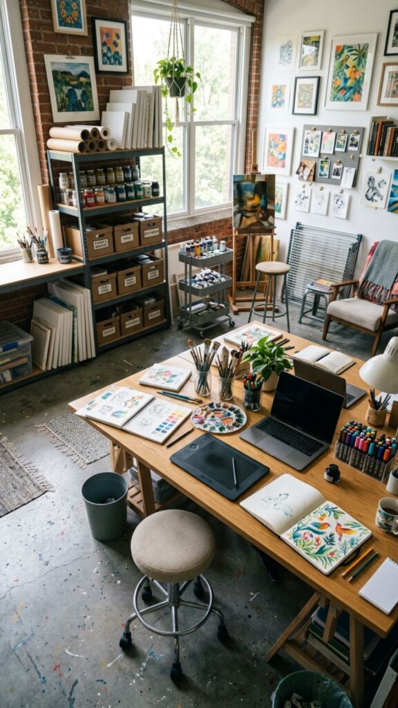 18. Create a Creative Studio Layout