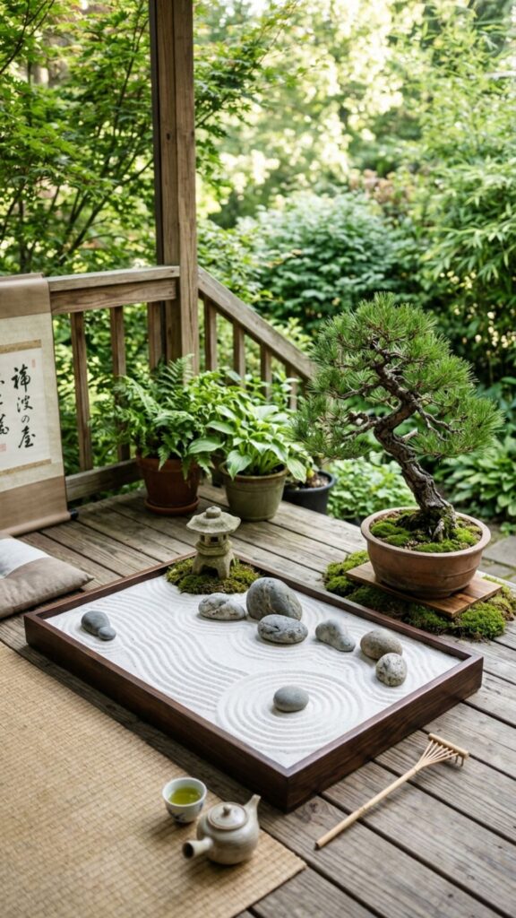 18. Create a Miniature Zen Garden