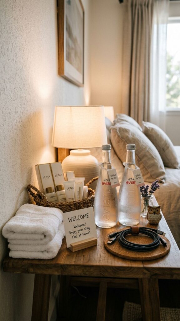 18. Create a Small Guest Welcome Station