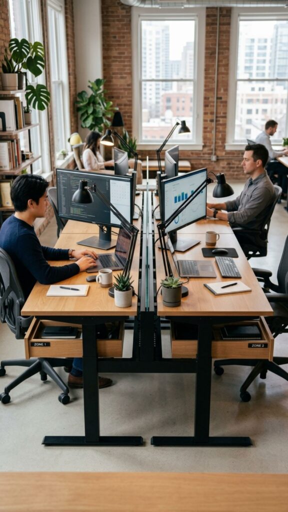 18. Design an Elevated Office Table for Two