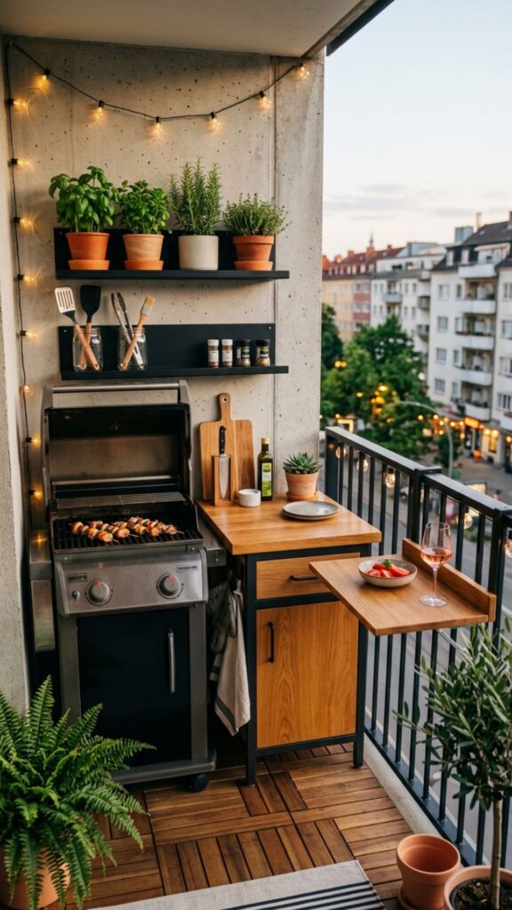 18. Design for a Small Balcony Corner