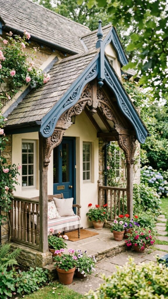 18. Gable with Decorative Corbels