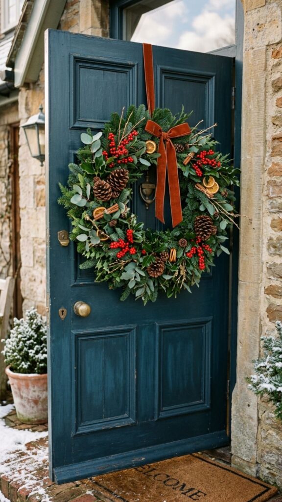 18. Hang a Seasonal Wreath