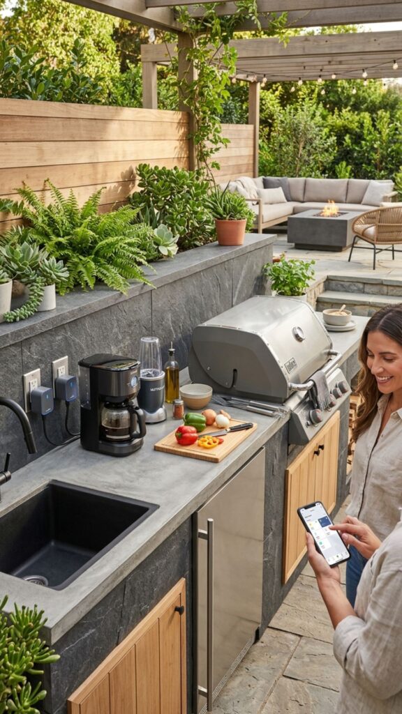 18. Incorporate Smart Plugs and Outdoor Outlets