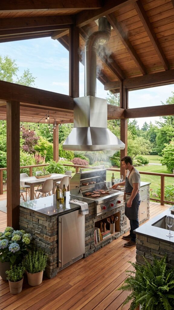 18. Install Ventilation for Covered Decks