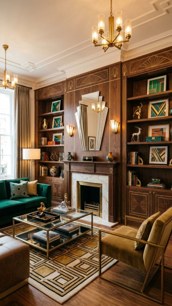 18. Make Your Bookshelves Part of the Design