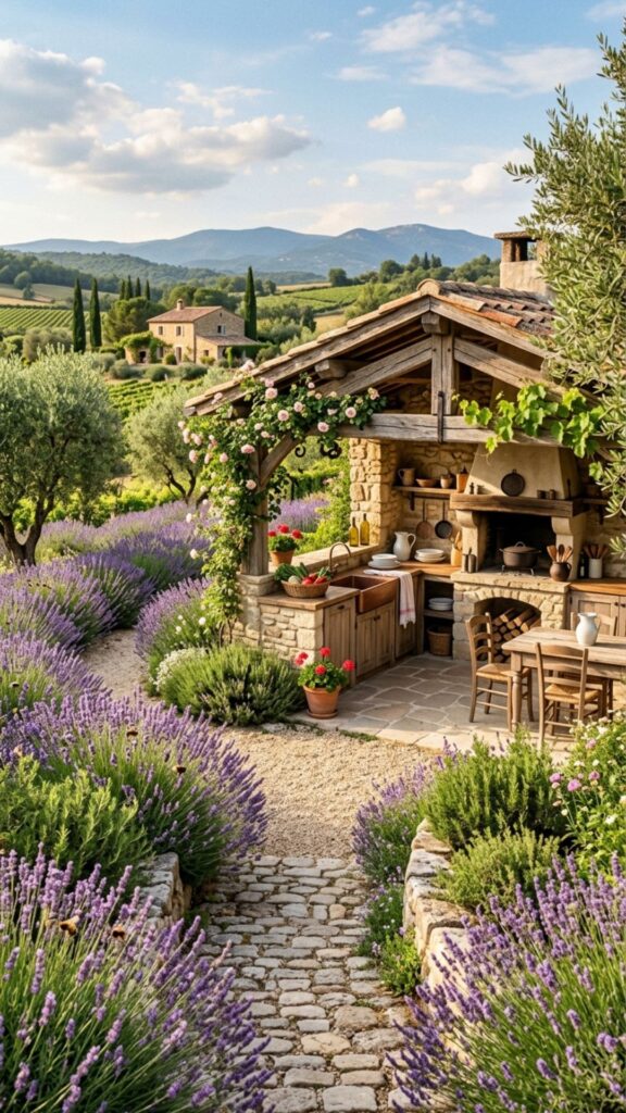 18. Provençal Lavender Border Layout