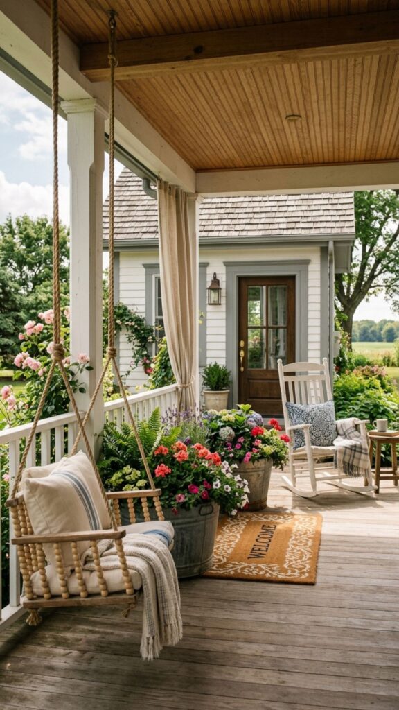 18. The Farmhouse Front Porch Combo